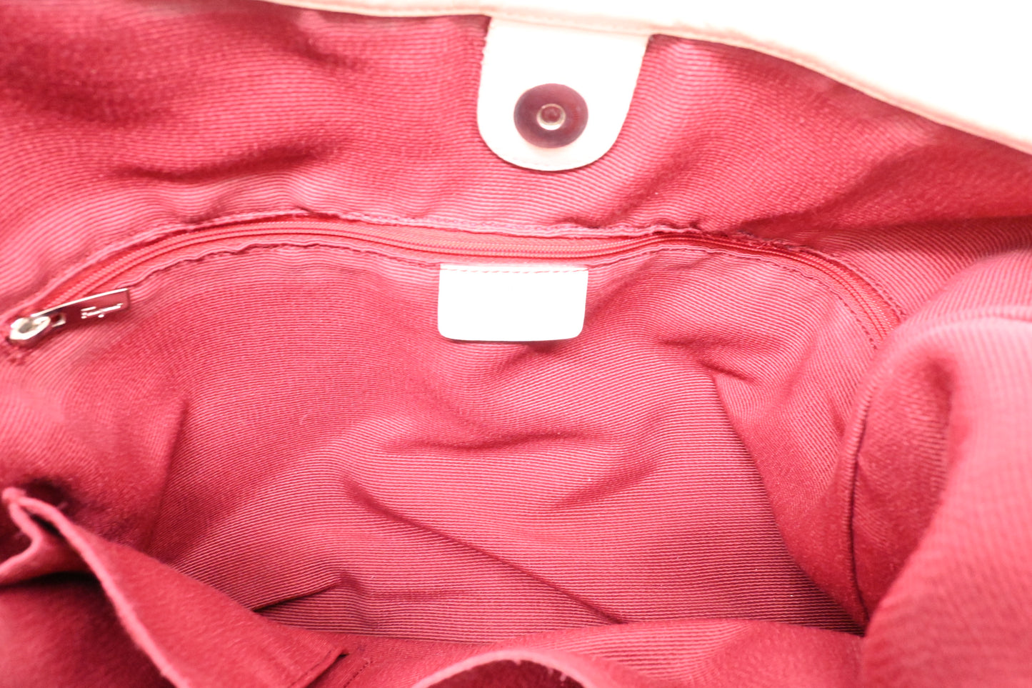 Ferragamo Shoulder Bag in Pink Gancini Canvas