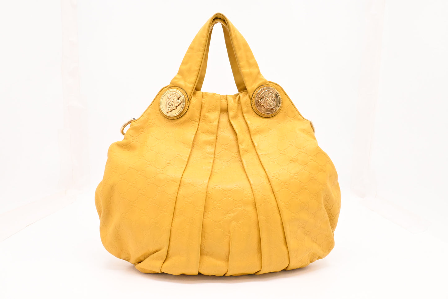 Gucci Tote Bag in Yellow Guccissima Leather