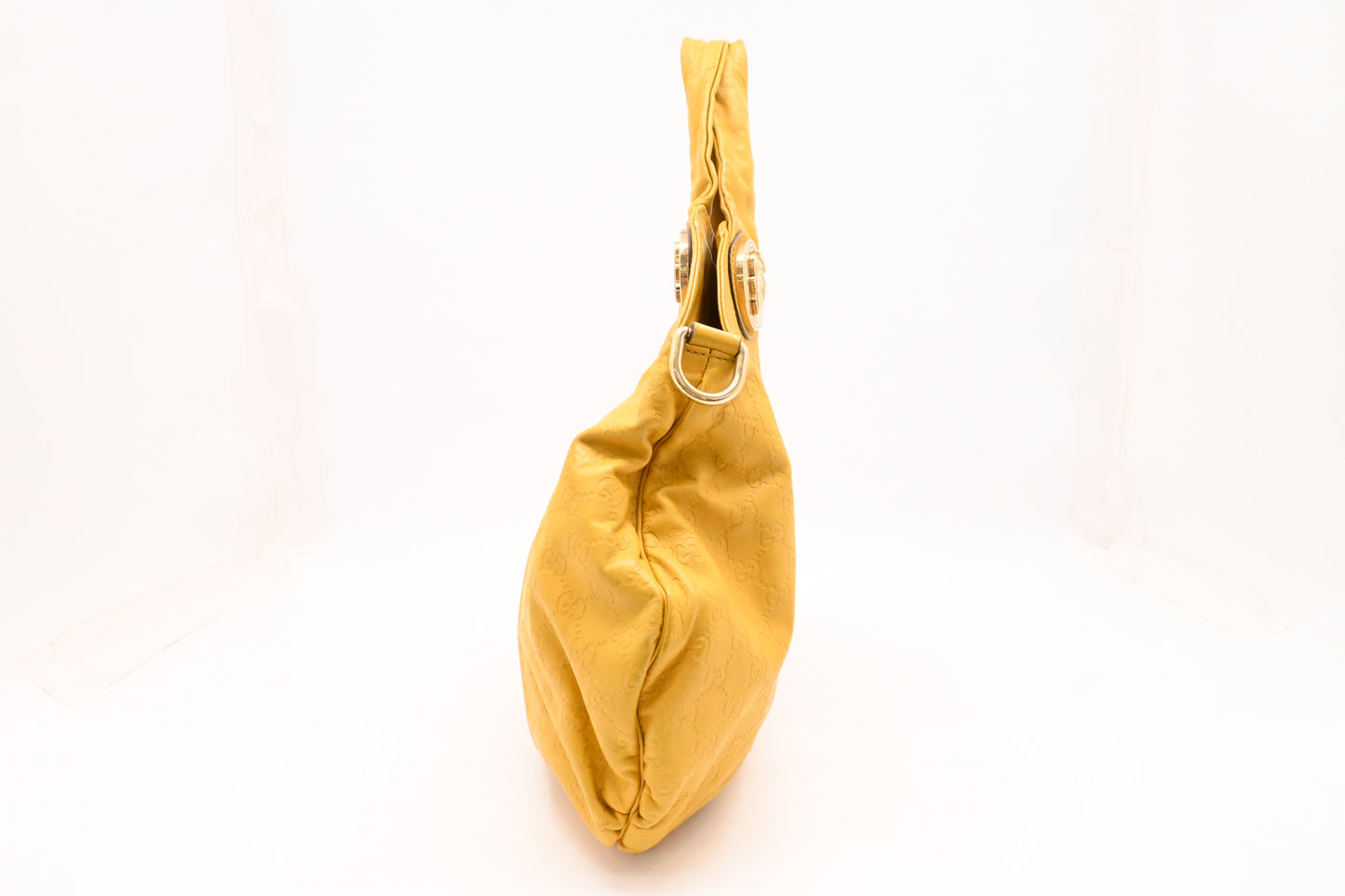 Gucci Tote Bag in Yellow Guccissima Leather