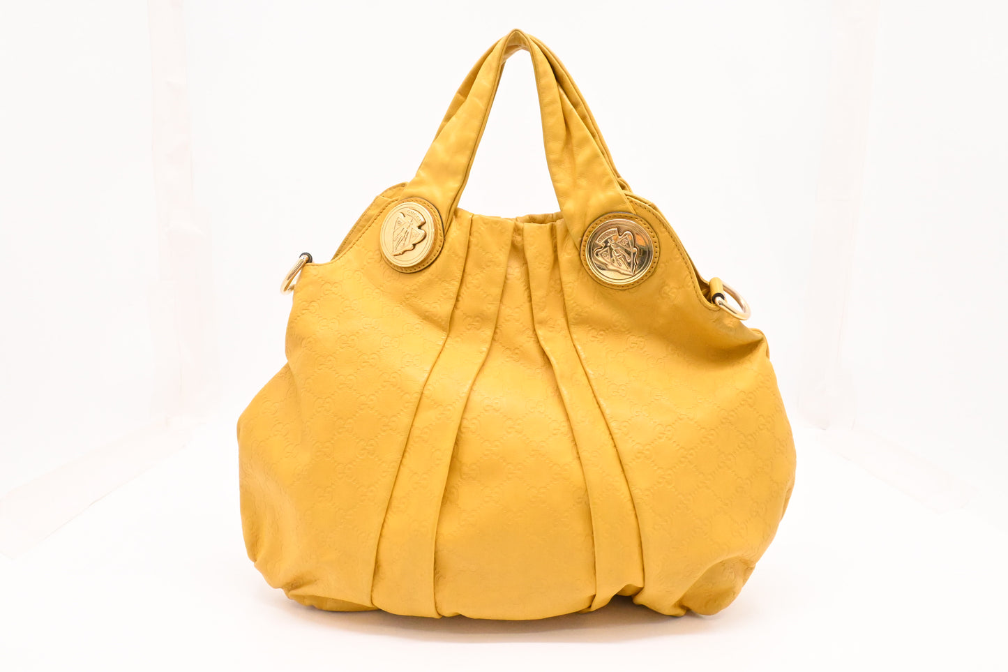 Gucci Tote Bag in Yellow Guccissima Leather