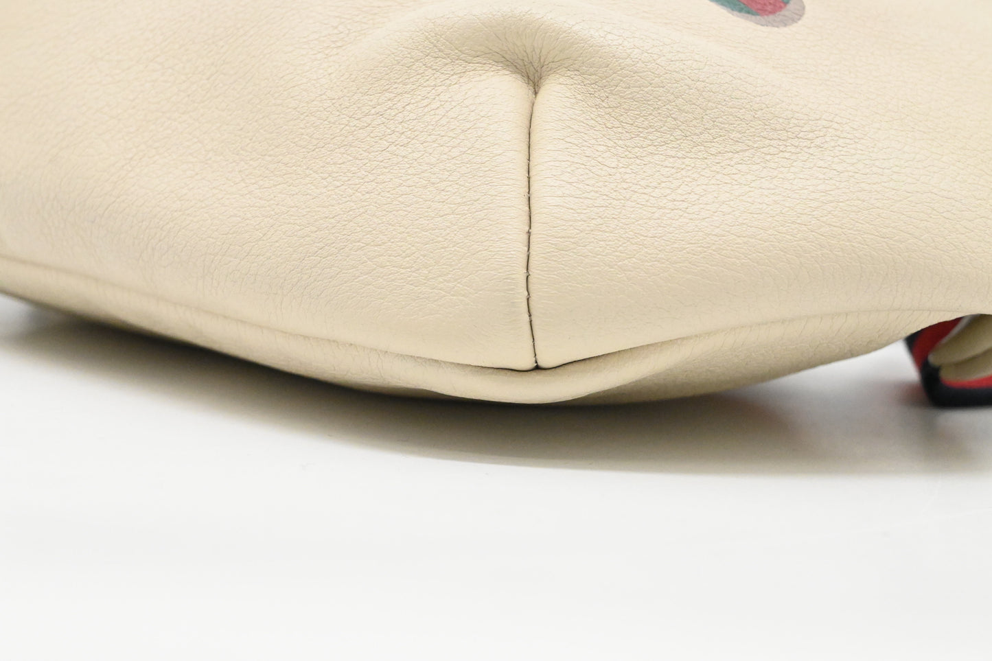 Gucci Bumbag in White Leather