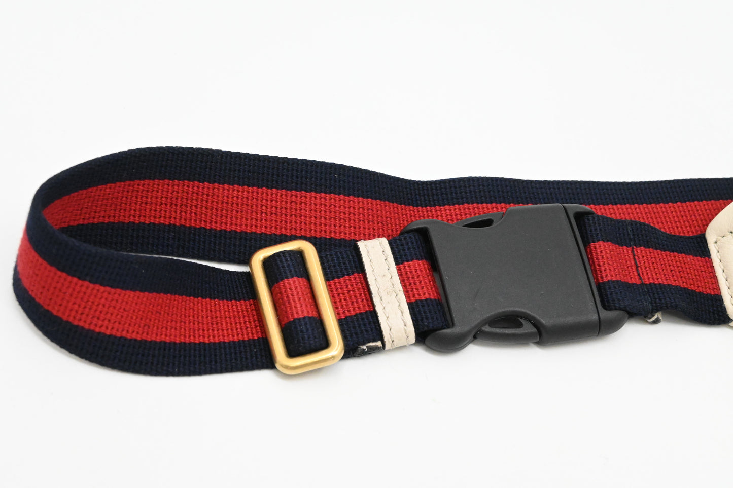 Gucci Bumbag in White Leather