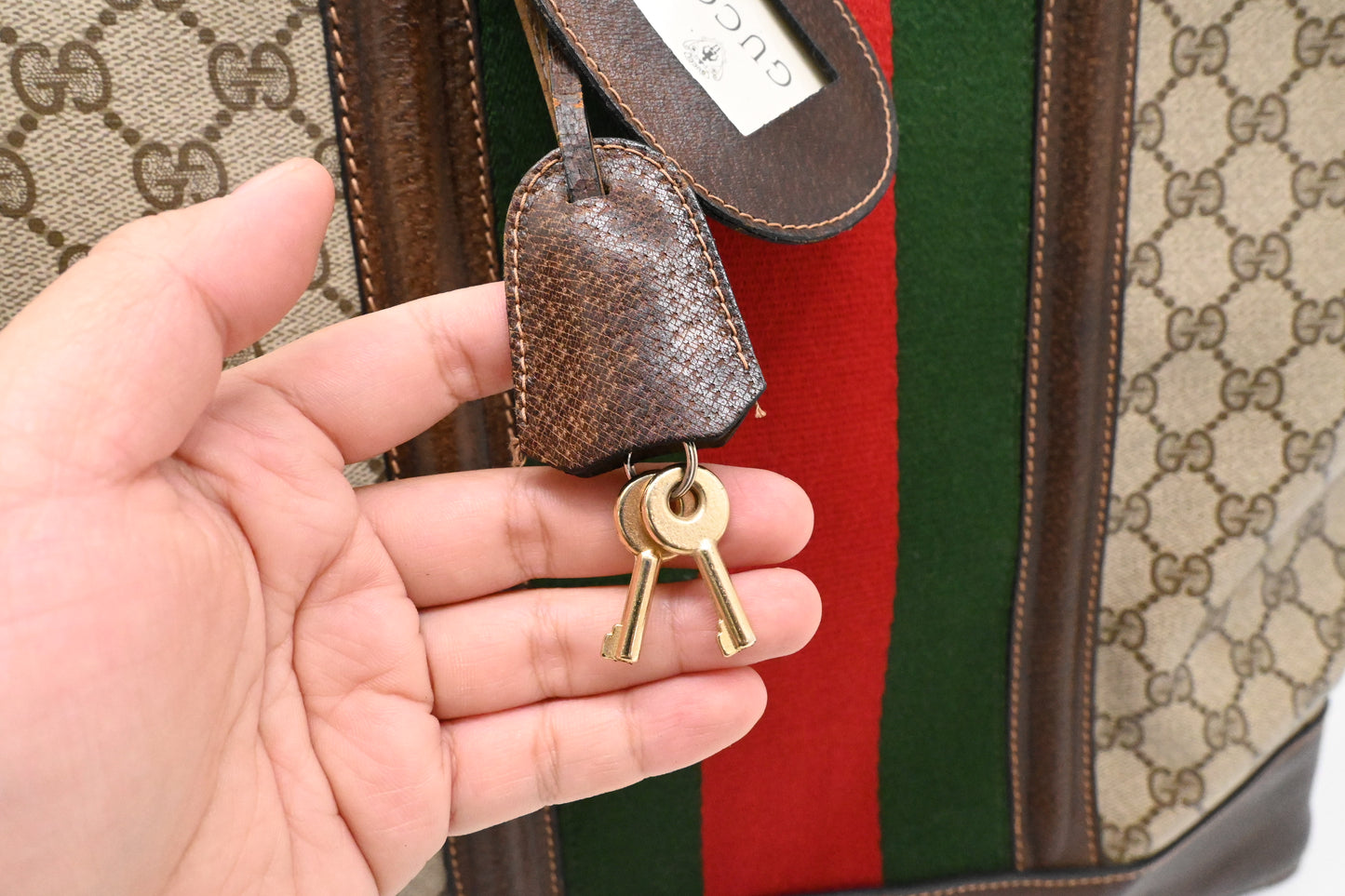 Gucci Travel Bag in GG Supreme Canvas