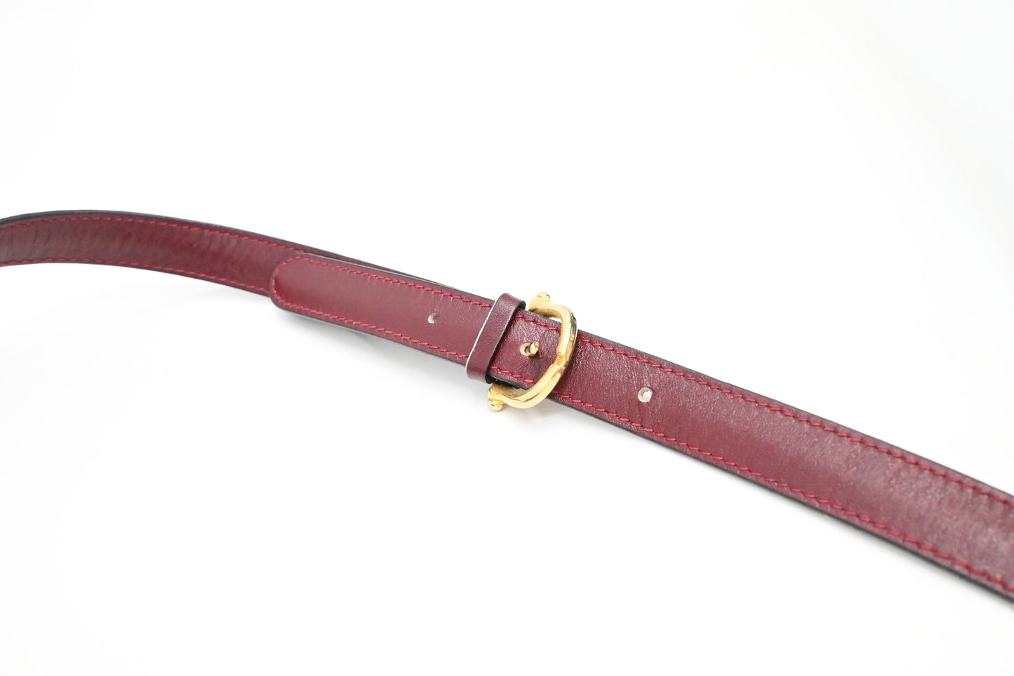Celine Shoulder Bag in Red Canvas