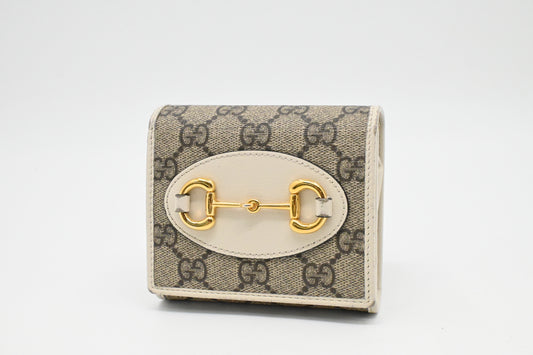 Gucci Horsebit 1955 Wallet in GG Supreme Canvas