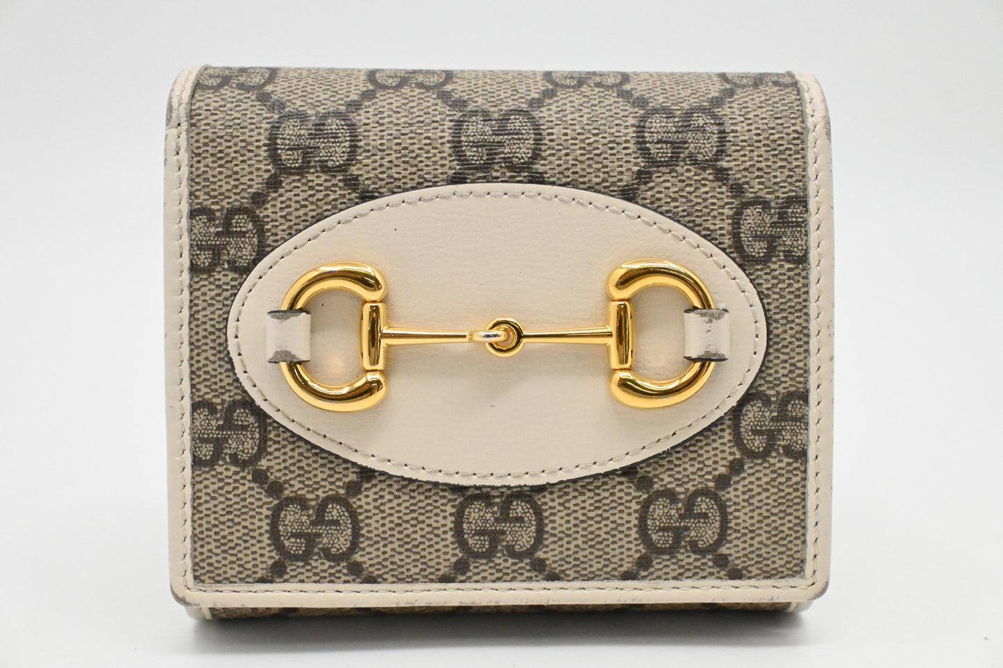 Gucci Horsebit 1955 Wallet in GG Supreme Canvas