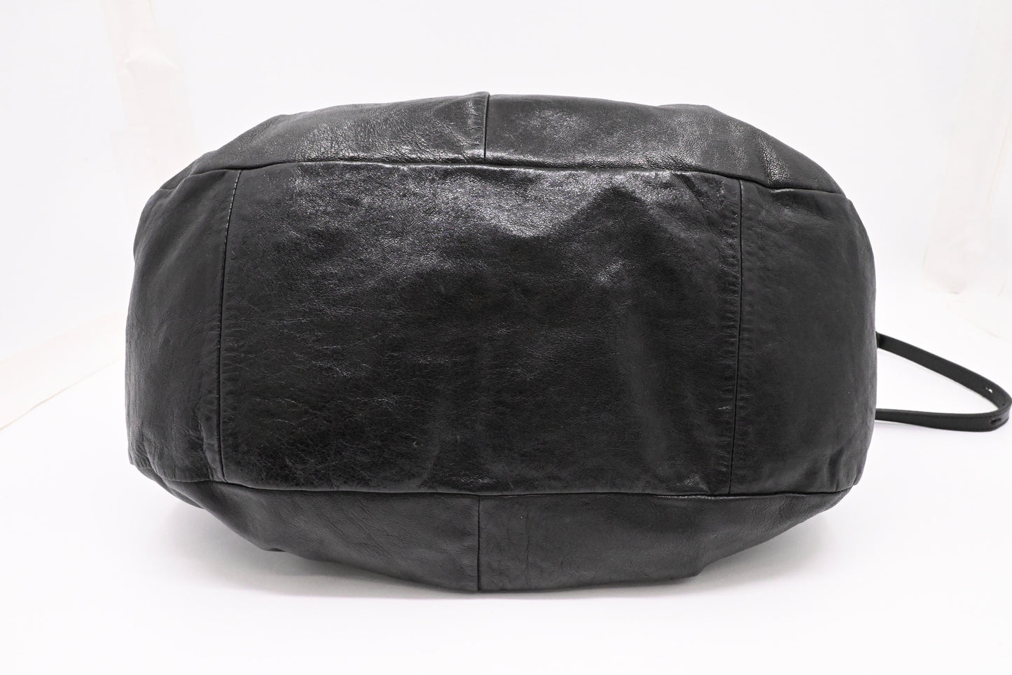 Chloe Large Ethel in Black Leather