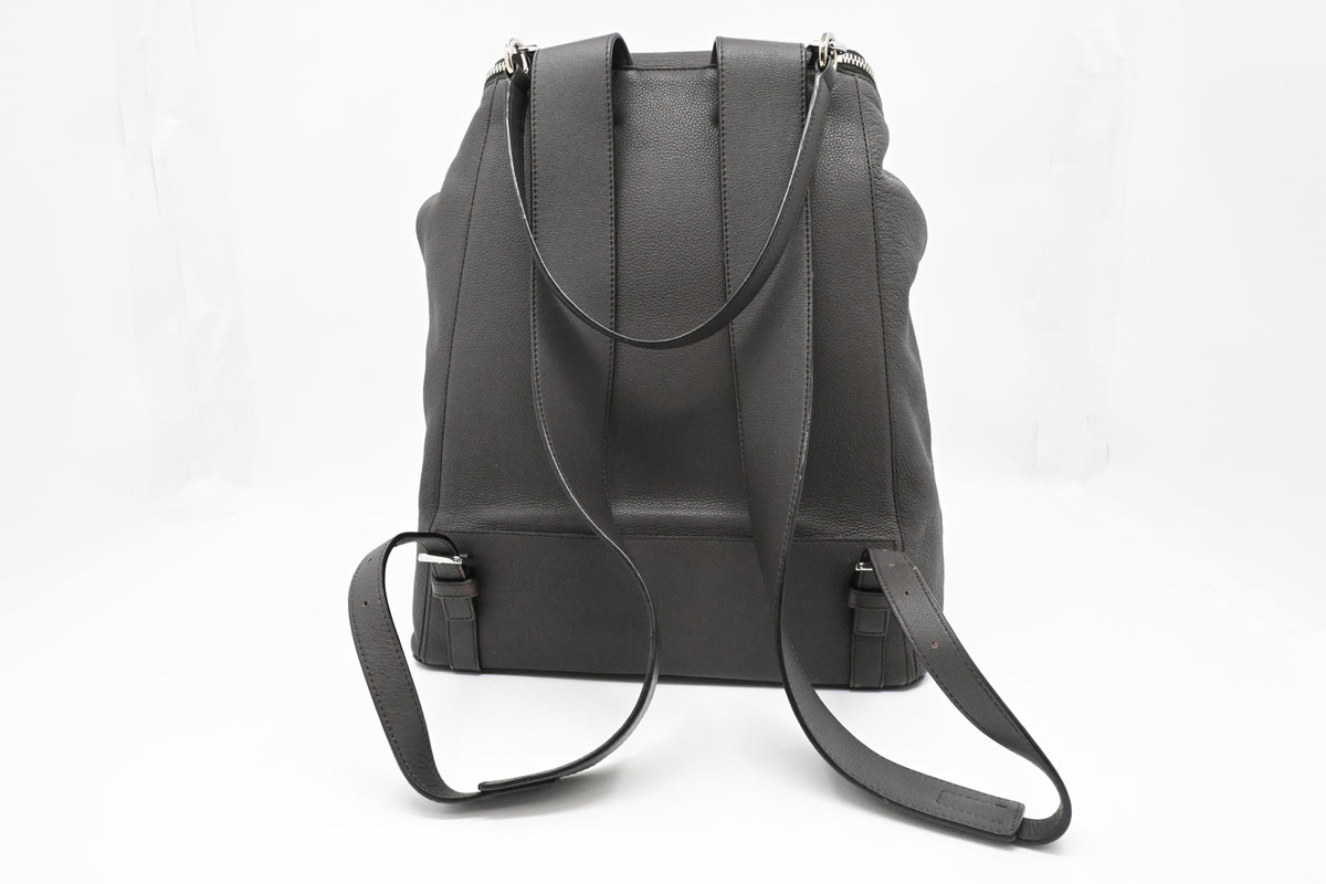 Loewe Backpack in Gray Leather