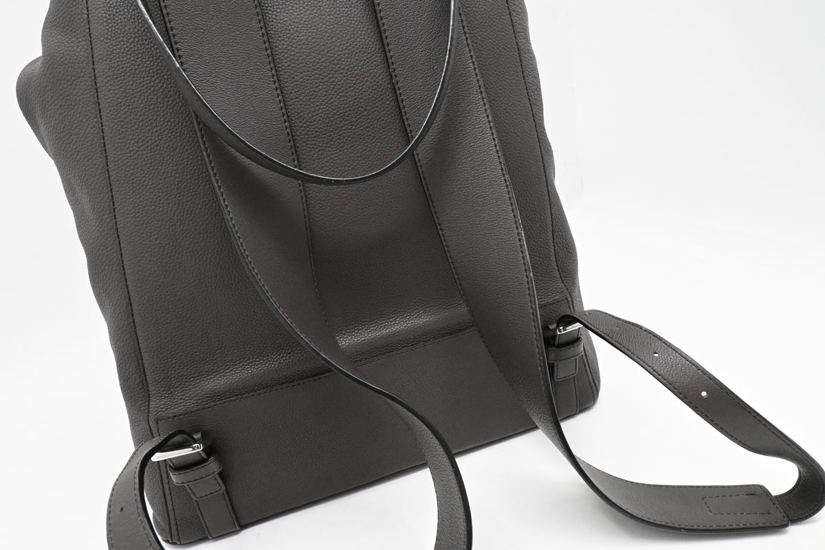 Loewe Backpack in Gray Leather