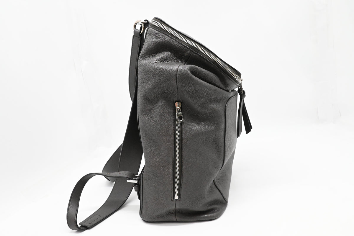 Loewe Backpack in Gray Leather