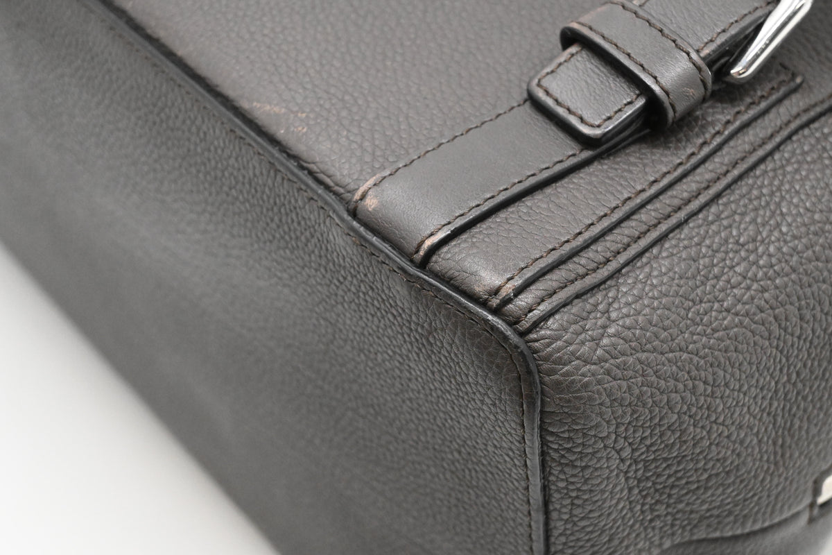 Loewe Backpack in Gray Leather