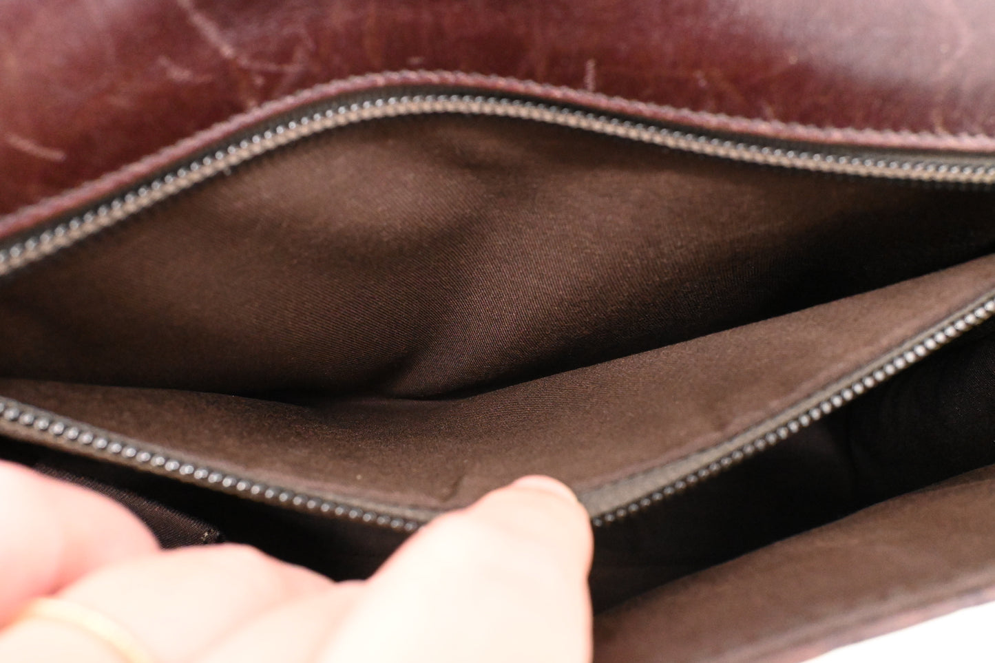 Gucci Messenger Bag in Dark Brown Guccissima Leather