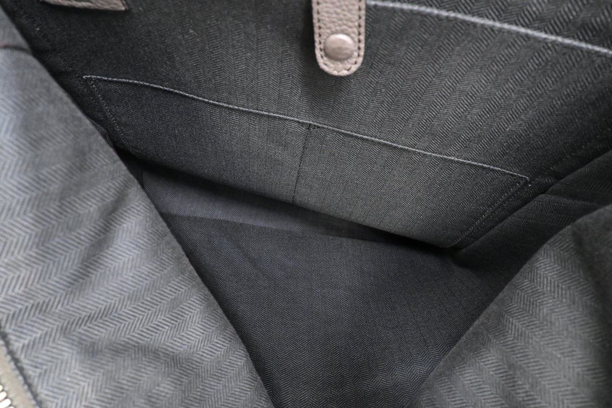 Loewe Backpack in Gray Leather
