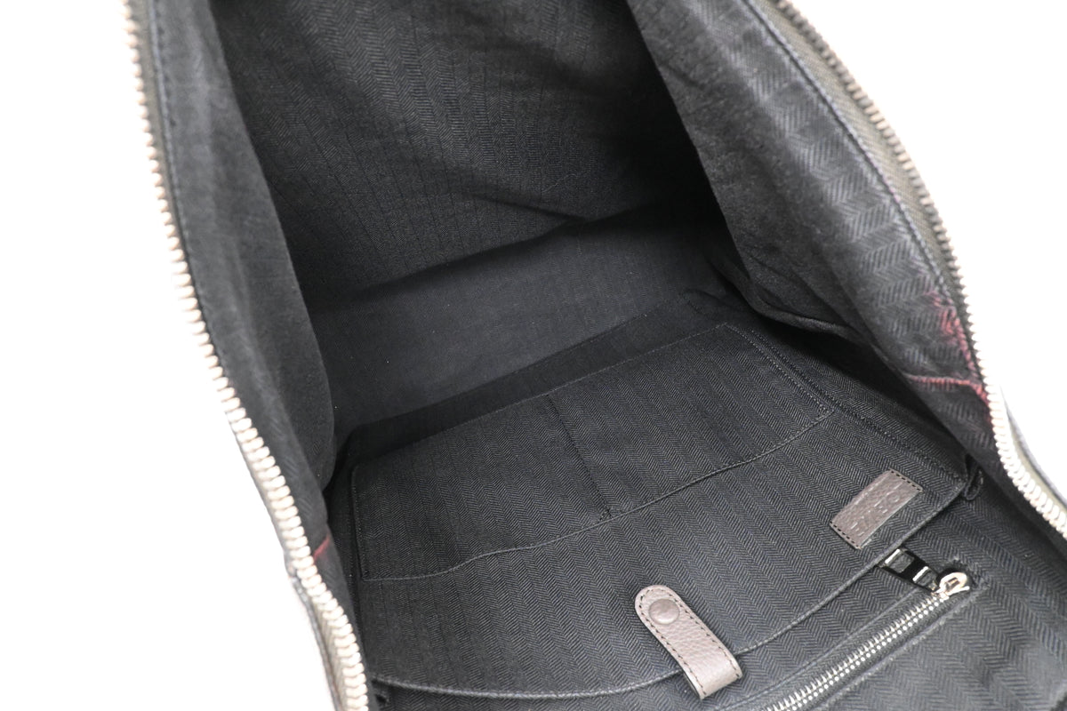 Loewe Backpack in Gray Leather