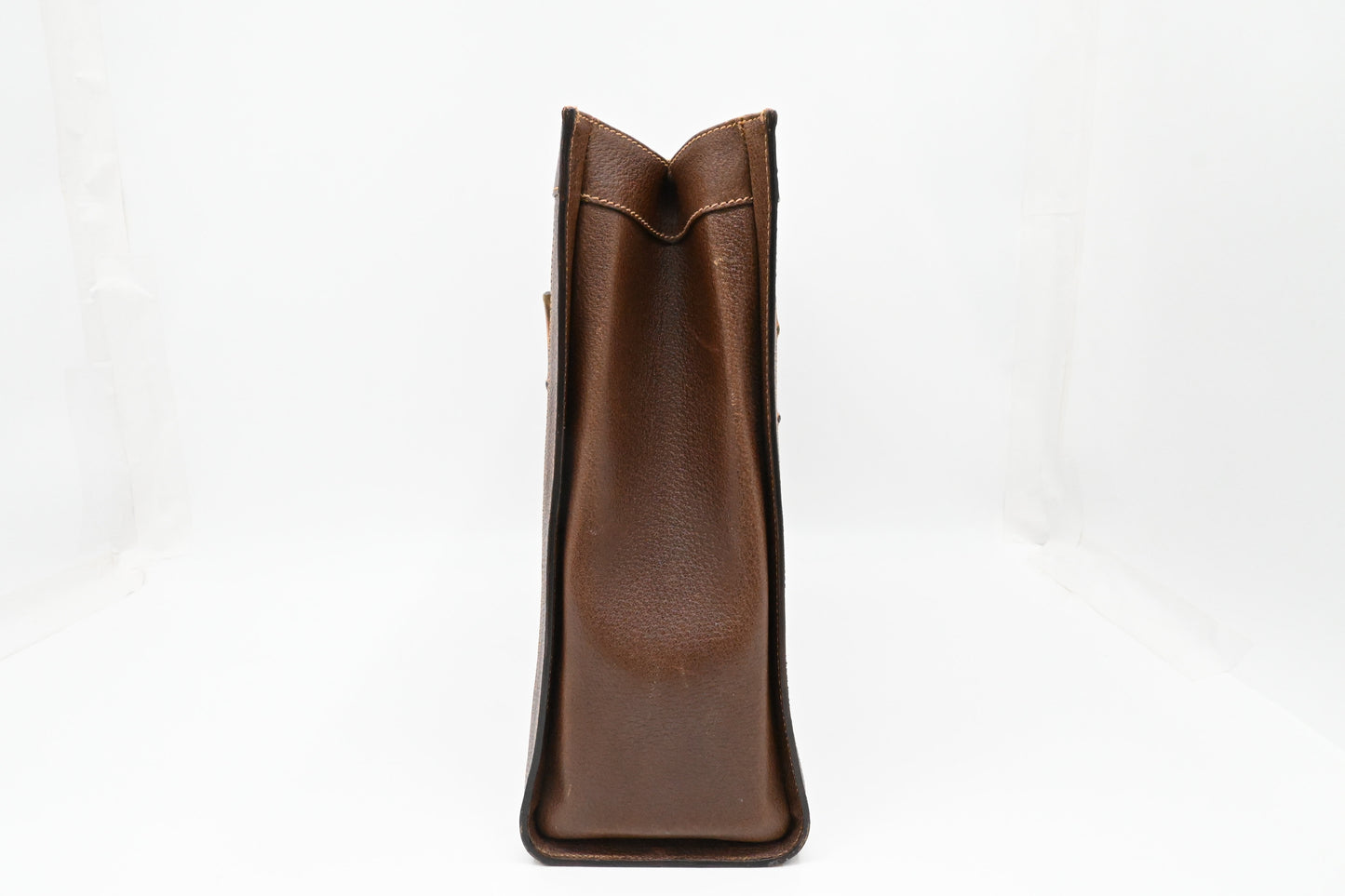 Gucci Diana Bamboo Tote in Brown Leather
