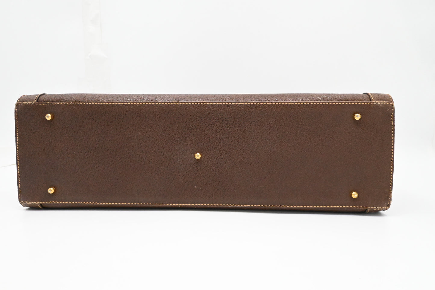 Gucci Diana Bamboo Tote in Brown Leather