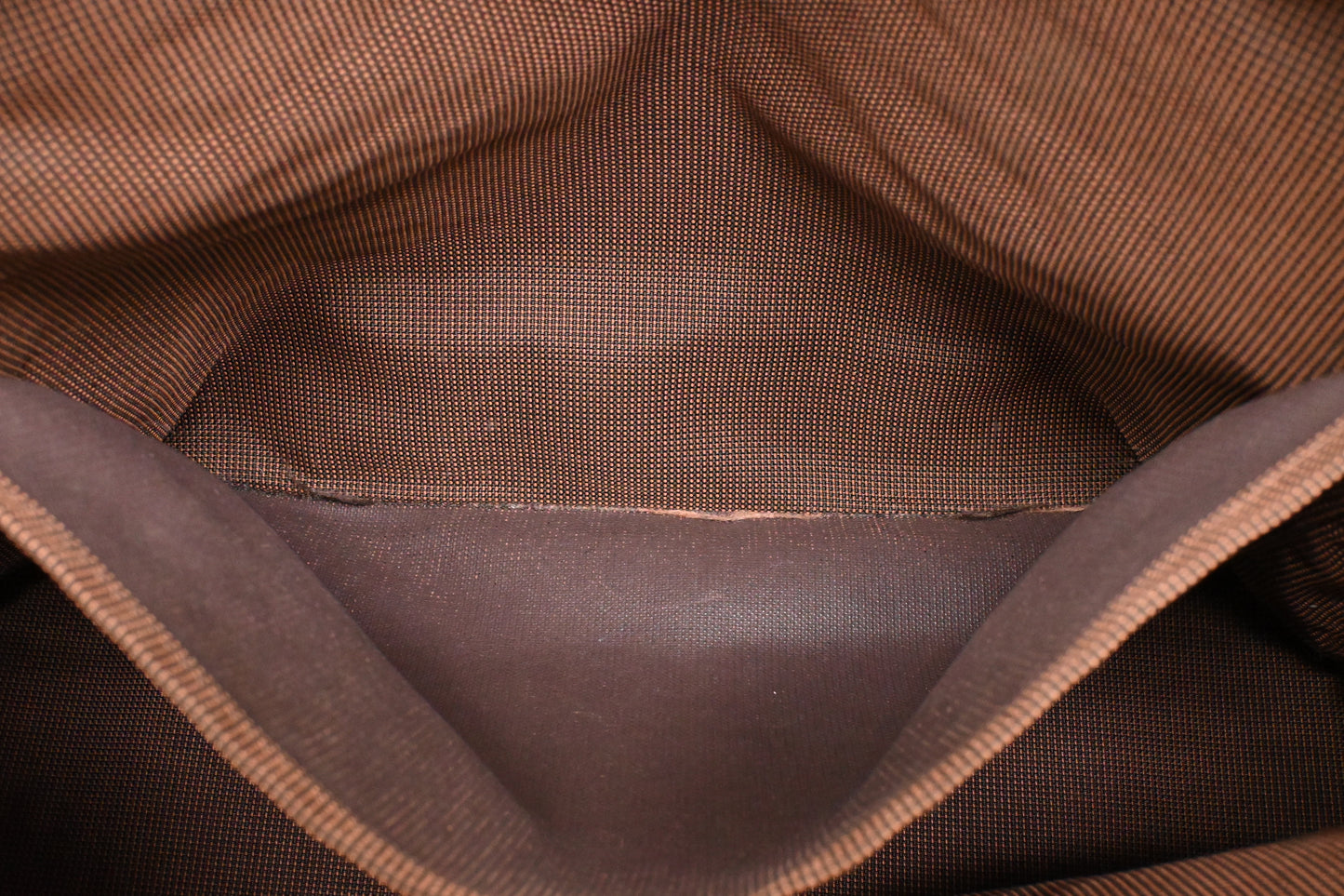 Hermes Fourre-Tout Tote in Brown Canvas