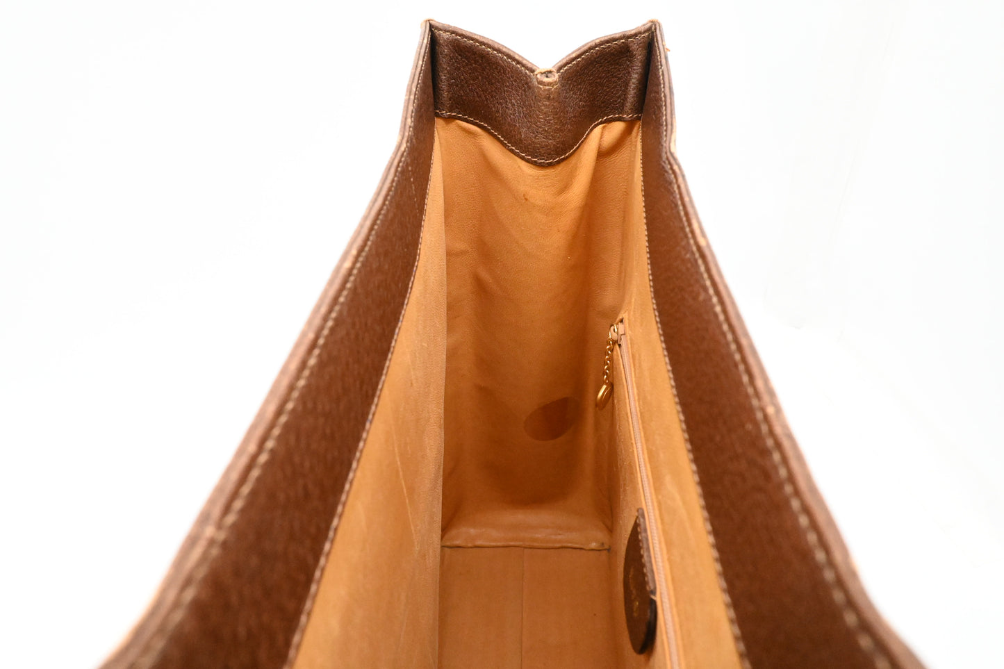 Gucci Diana Bamboo Tote in Brown Leather