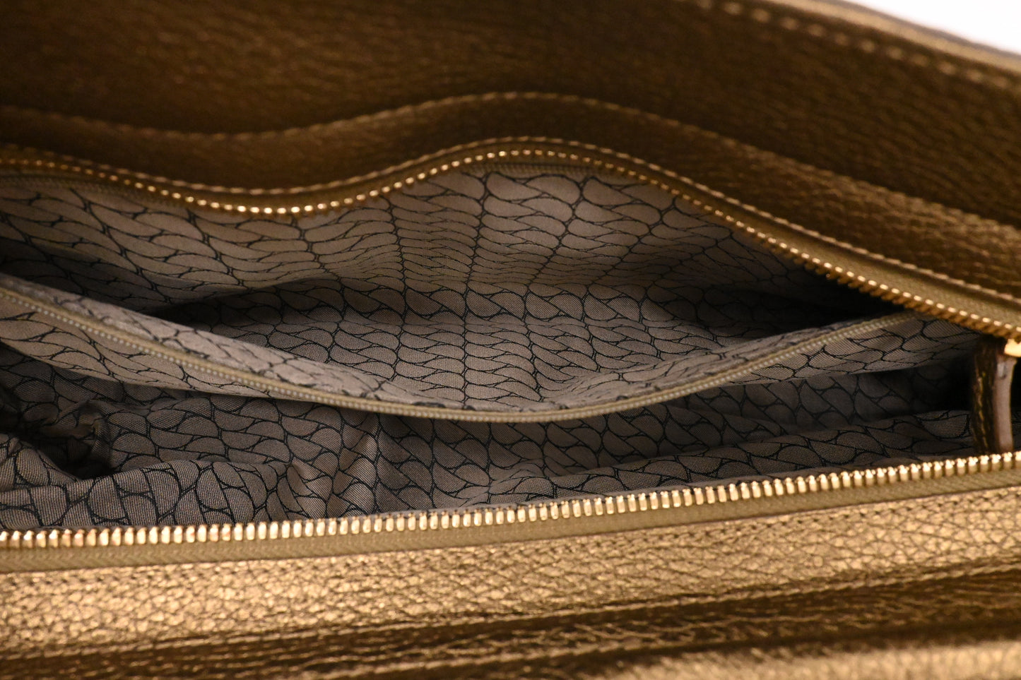 Cartier La Dona Shoulder Bag in Gold Leather