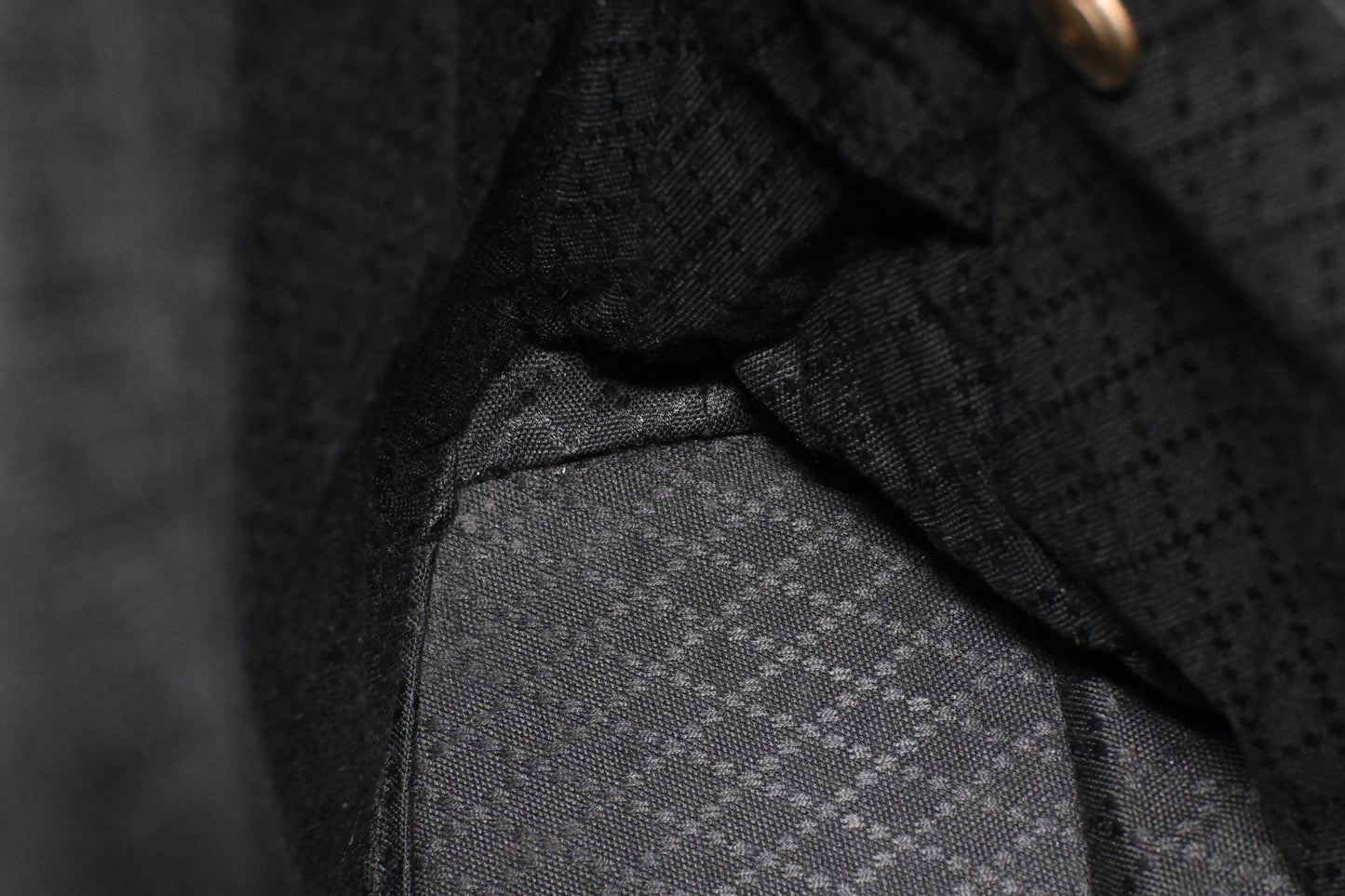 Gucci Bamboo Handbag in Black Suede