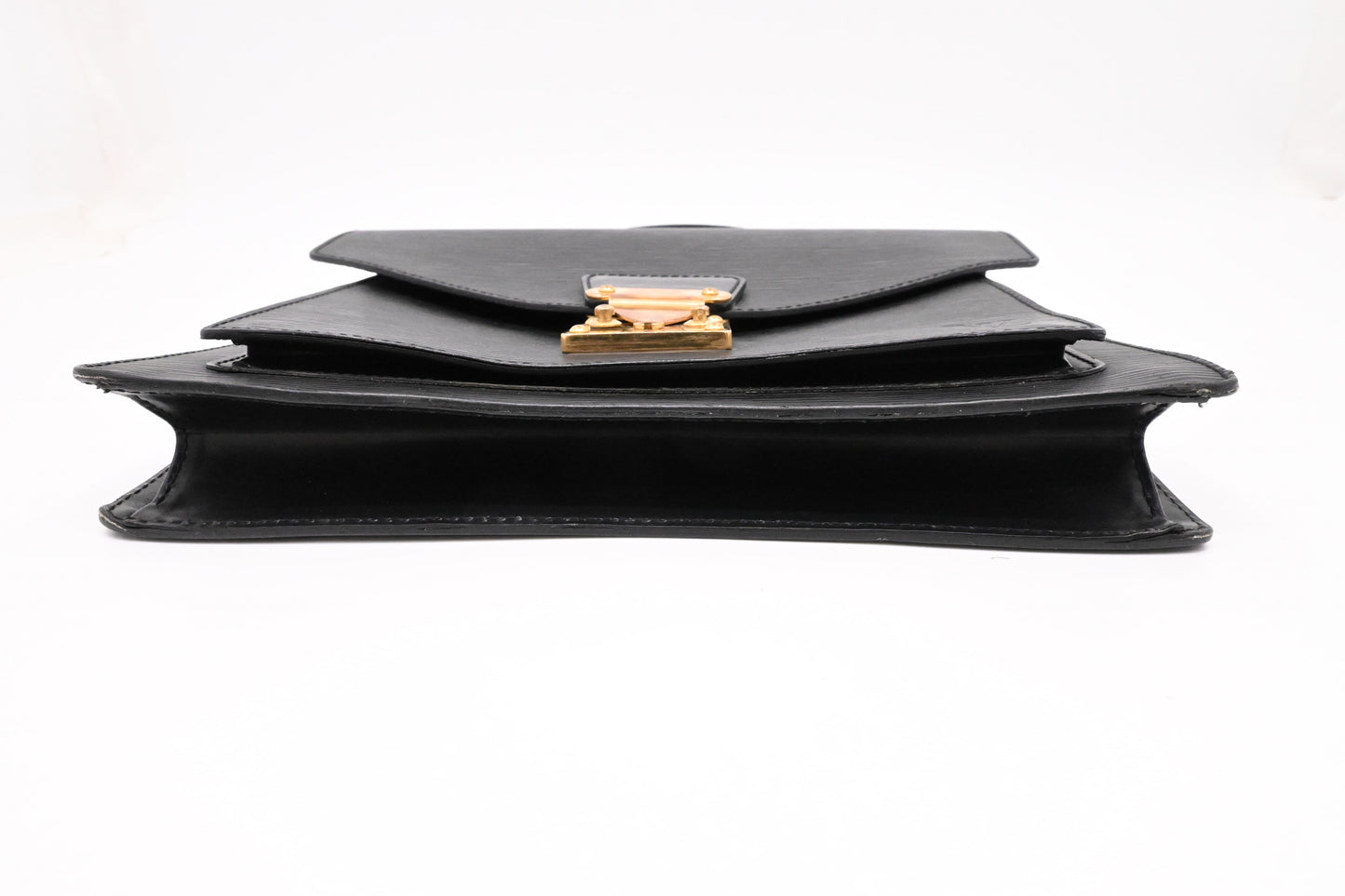 Louis Vuitton Monceau in Black Epi Leather