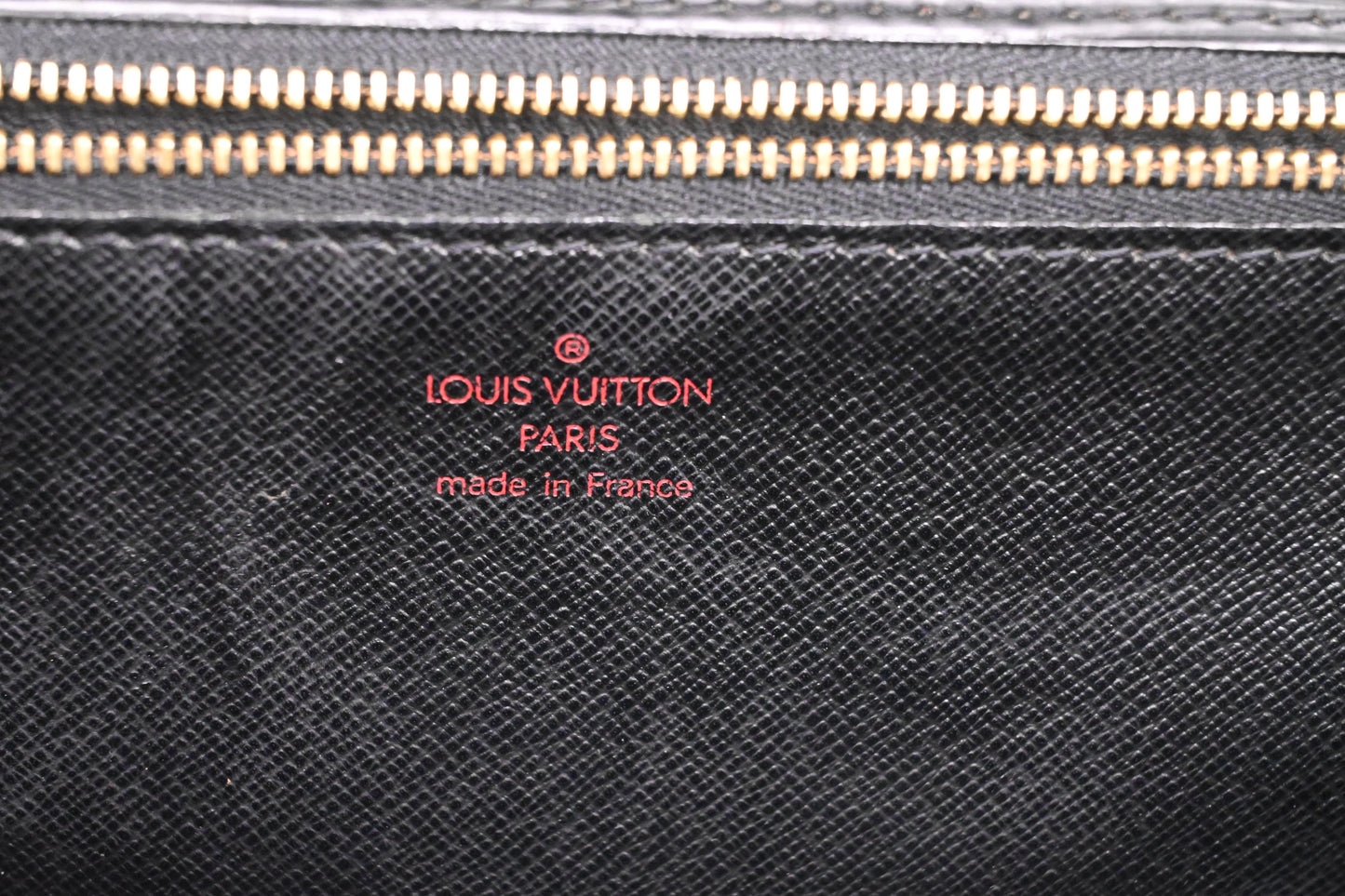 Louis Vuitton Monceau in Black Epi Leather