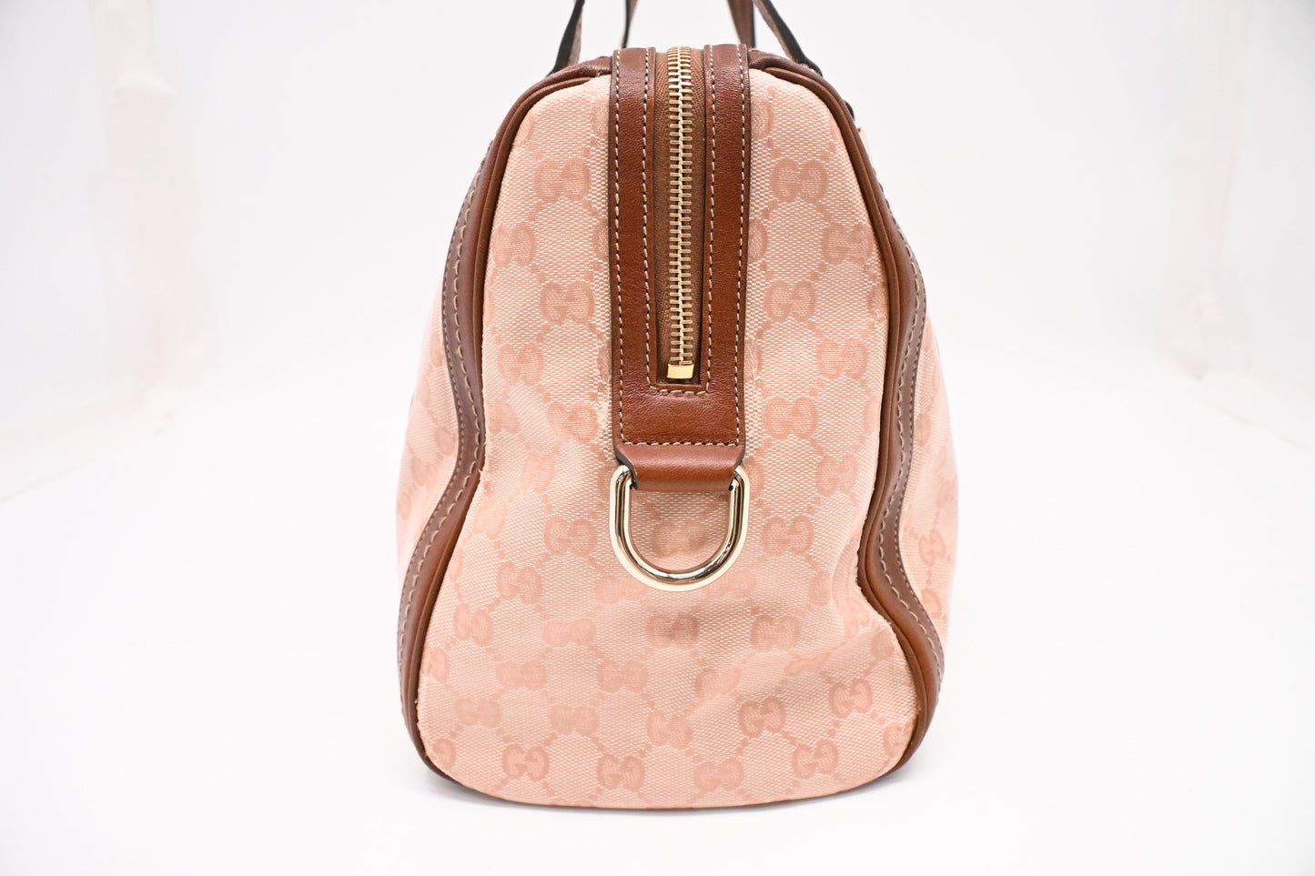 Gucci Boston Bag in Pink Crystal Canvas