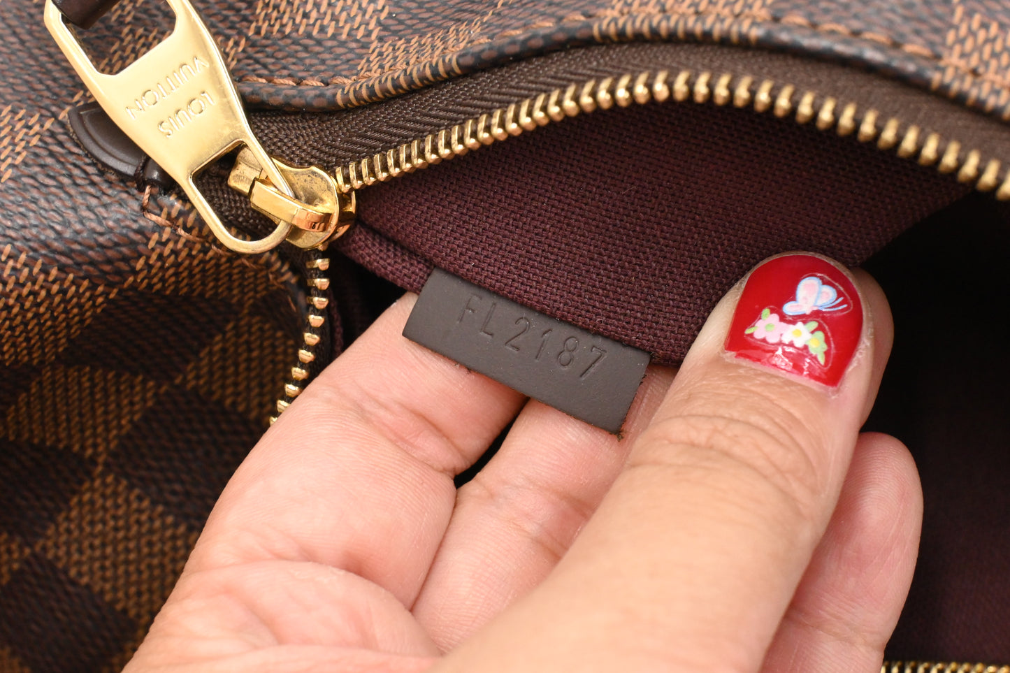 Louis Vuitton Lena MM in Damier Ebene Canvas