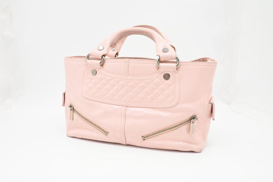 Celine Boogie Bag in Pink Leather
