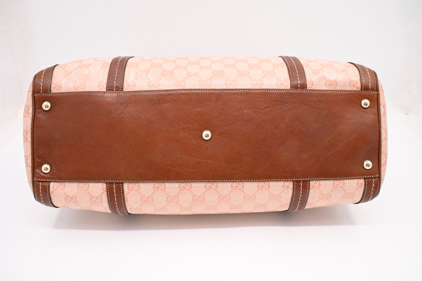 Gucci Boston Bag in Pink Crystal Canvas