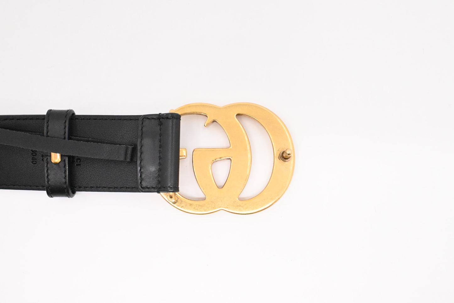Gucci Belt in Black Leather