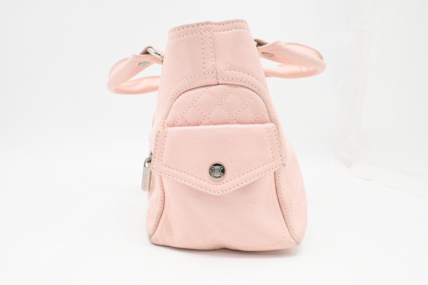 Celine Boogie Bag in Pink Leather