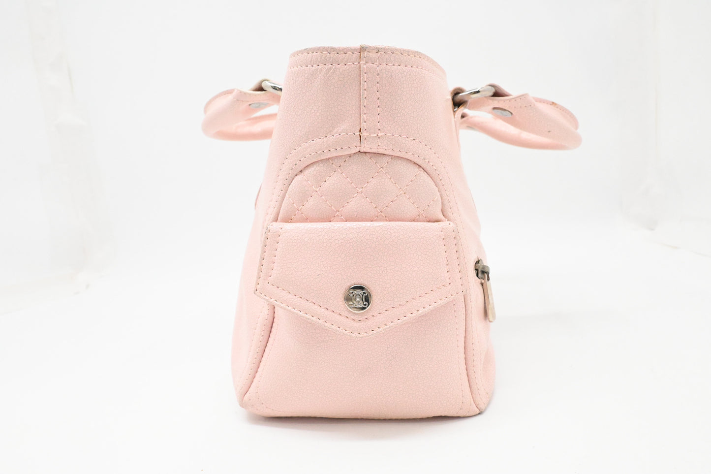 Celine Boogie Bag in Pink Leather