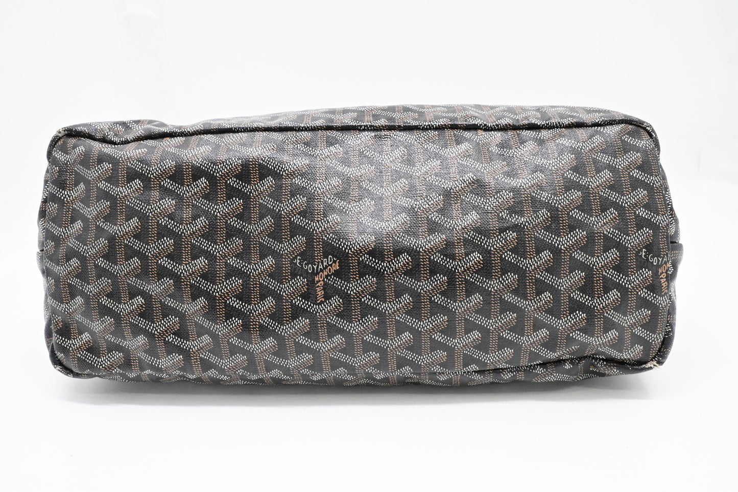 Goyard Saint Louis PM in Black Goyardine Canvas