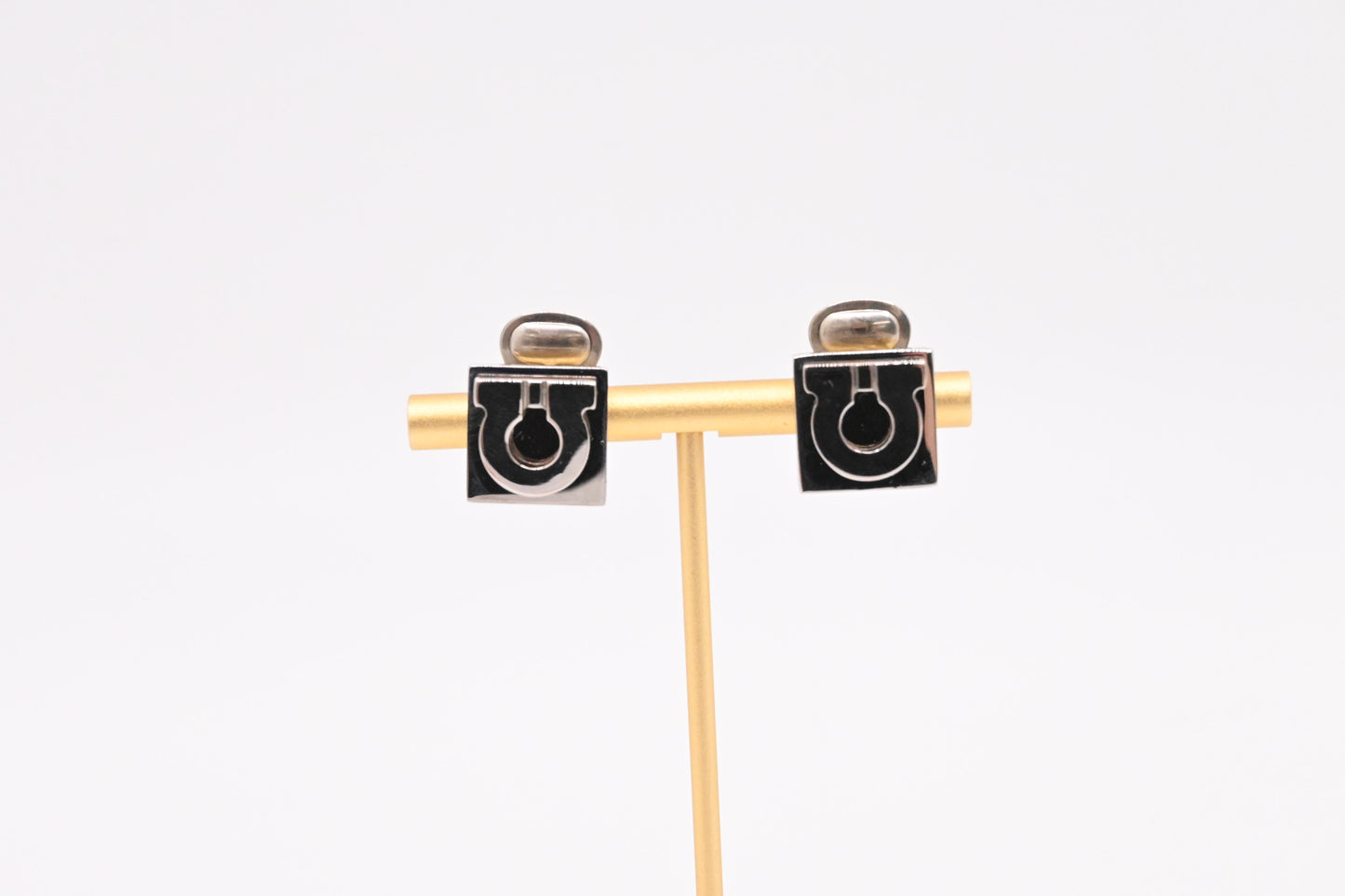 Ferragamo Gancini Clip-on Earrings