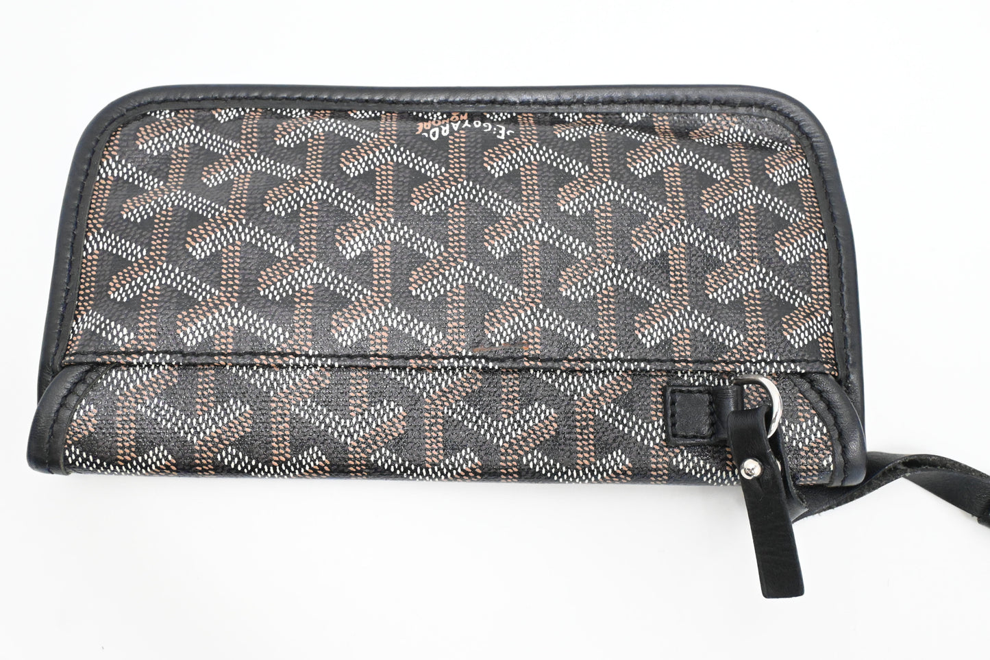 Goyard Saint Louis PM in Black Goyardine Canvas