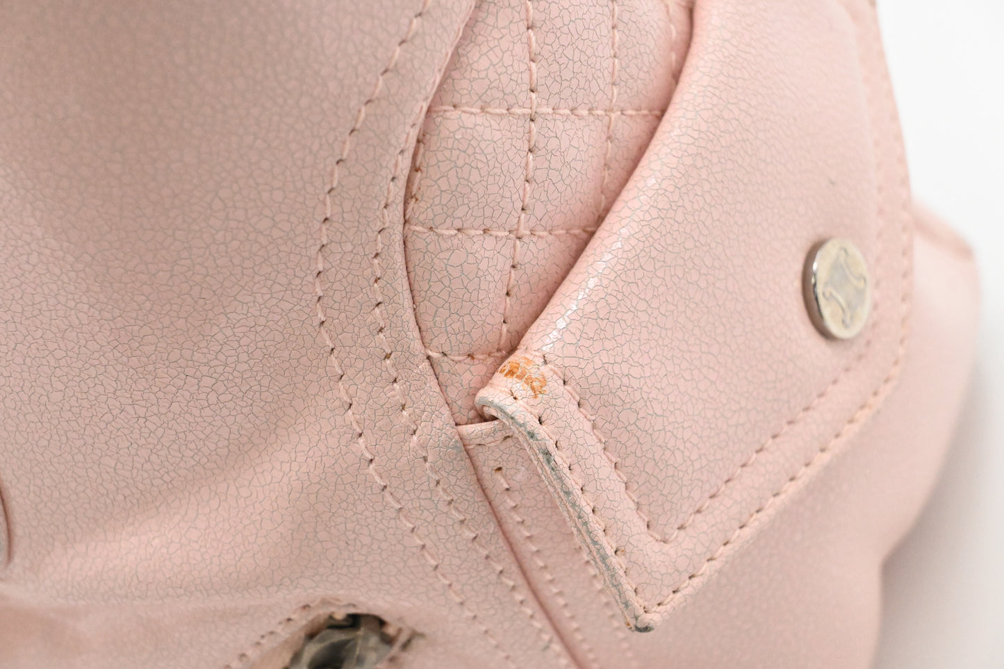 Celine Boogie Bag in Pink Leather