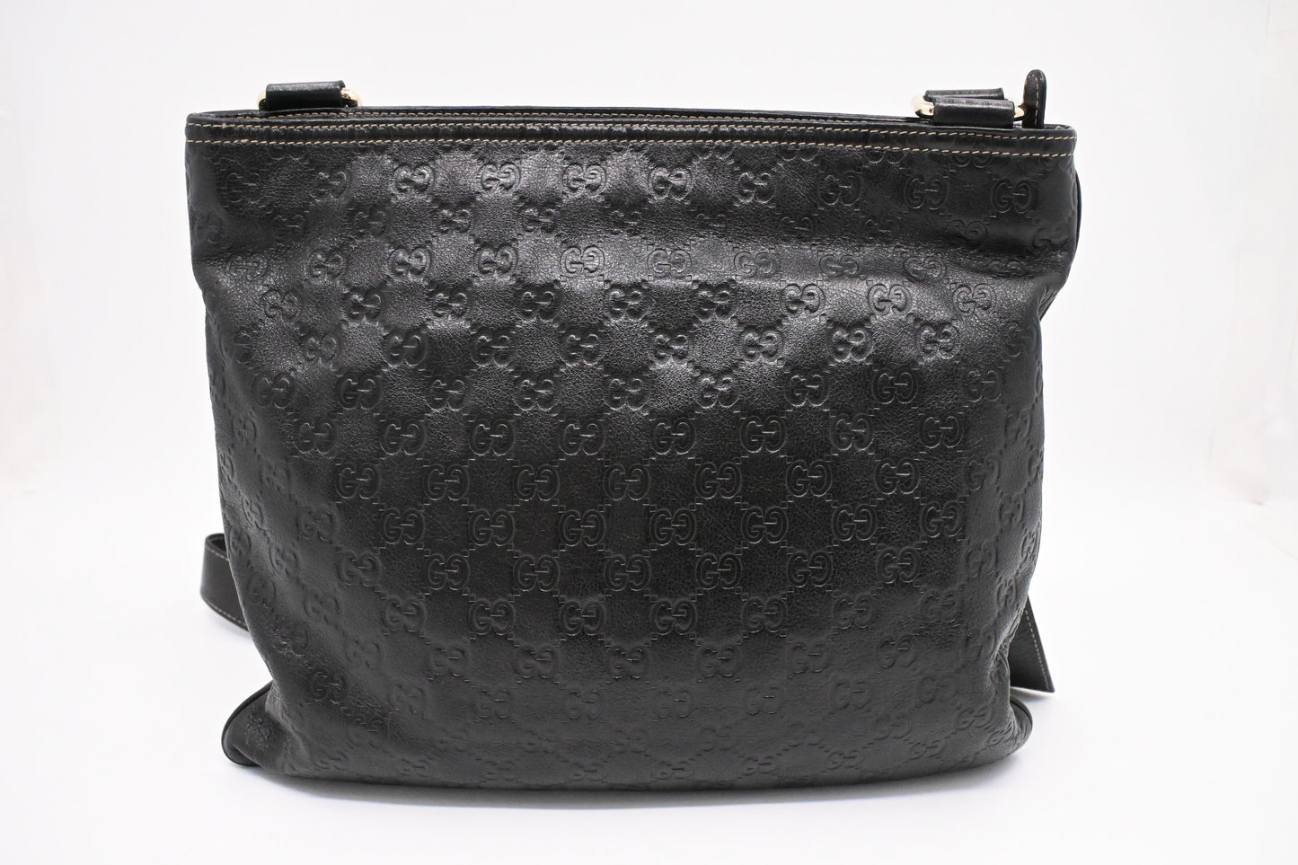 Gucci Crossbody in Black Guccissima Leather