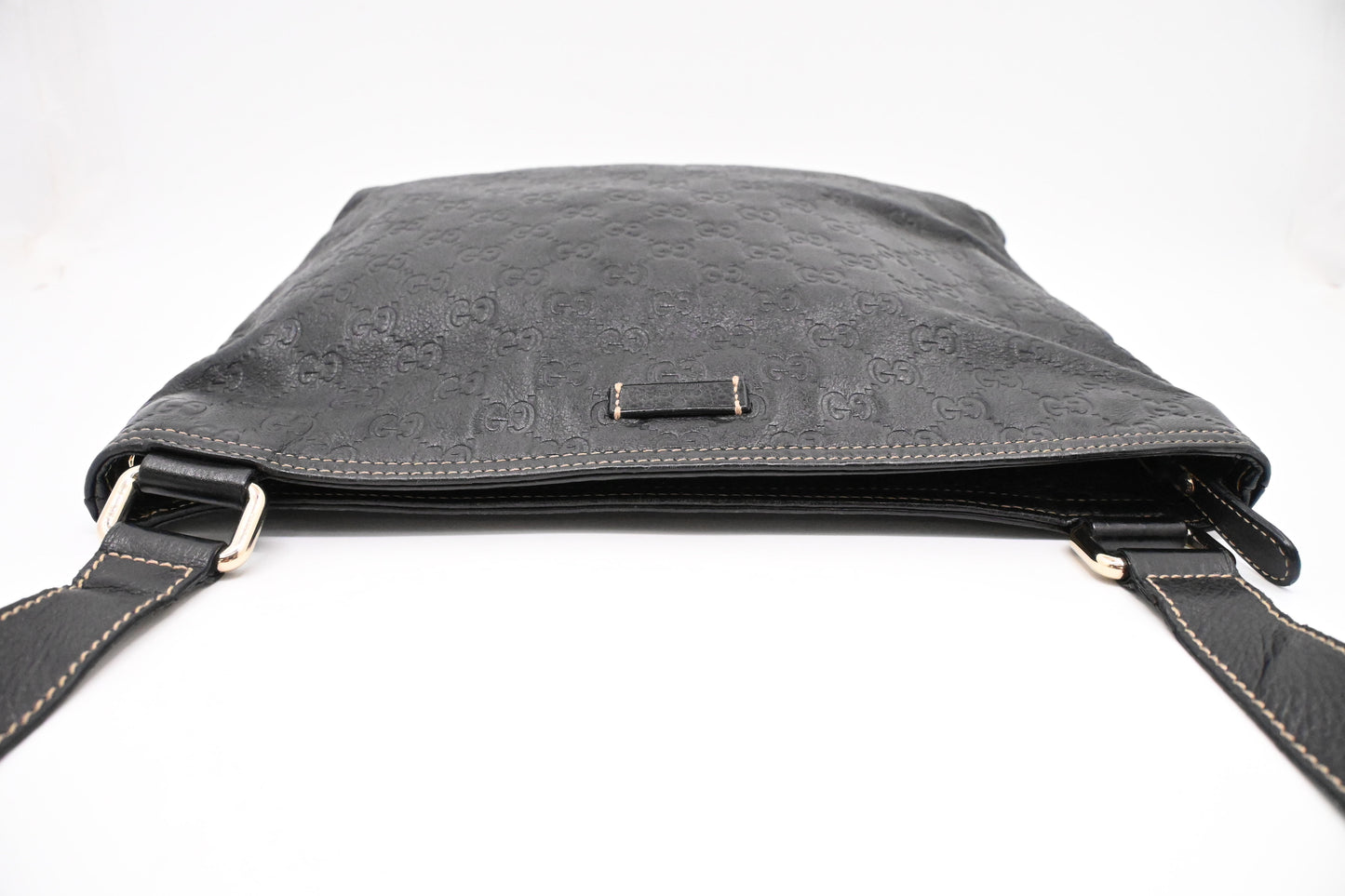 Gucci Crossbody in Black Guccissima Leather
