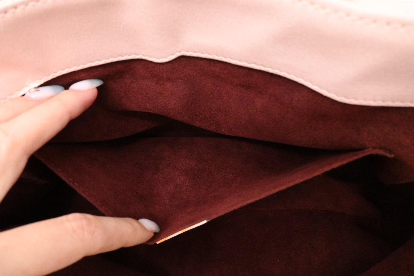 Celine Boogie Bag in Pink Leather