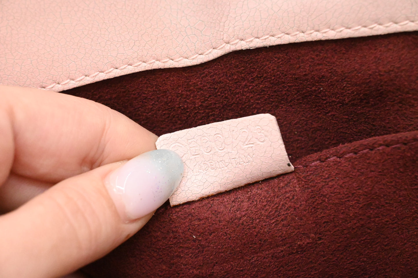 Celine Boogie Bag in Pink Leather