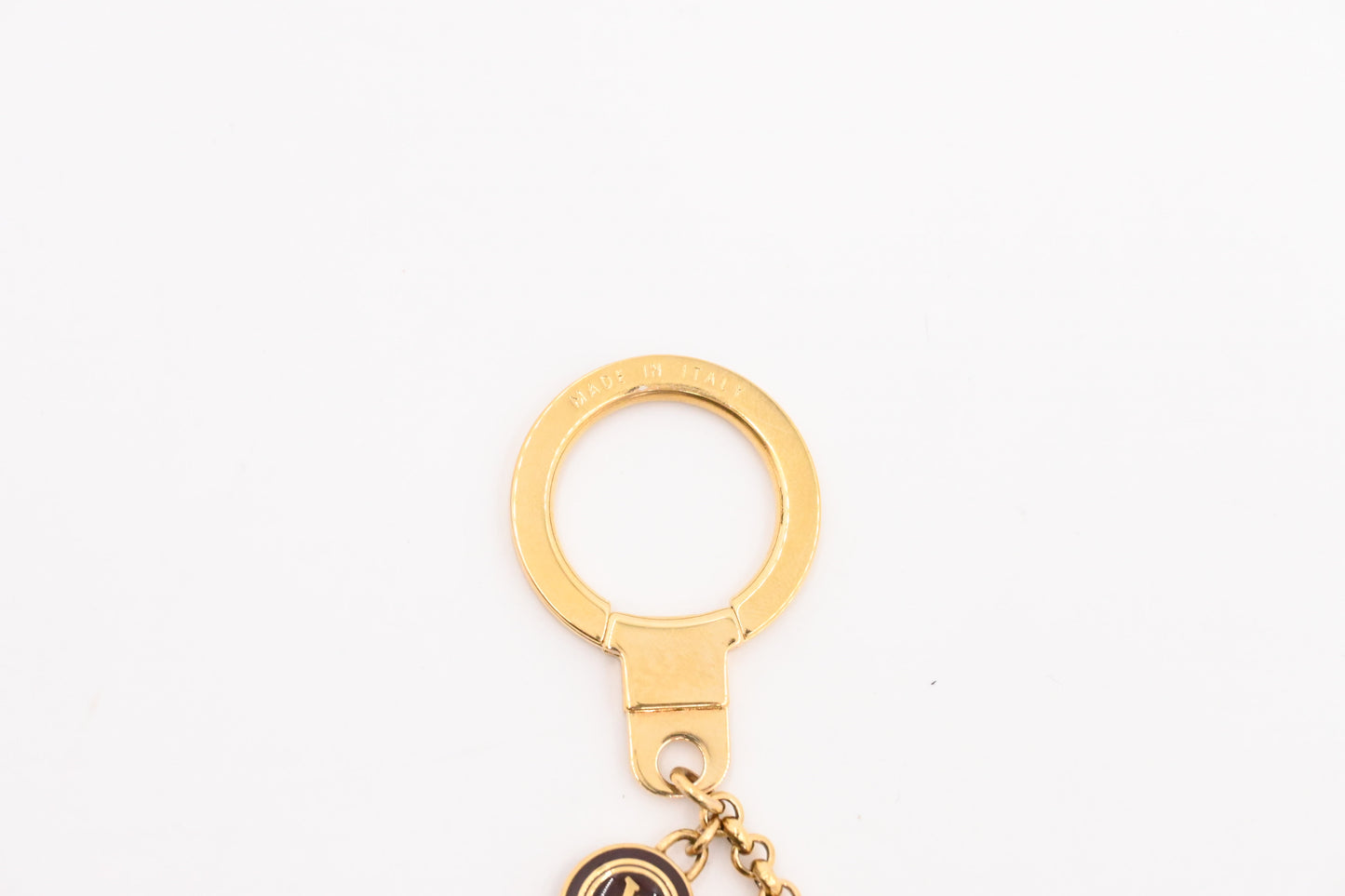 Louis Vuitton Porte Cles Chaines Brown Pastilles Bag Charm
