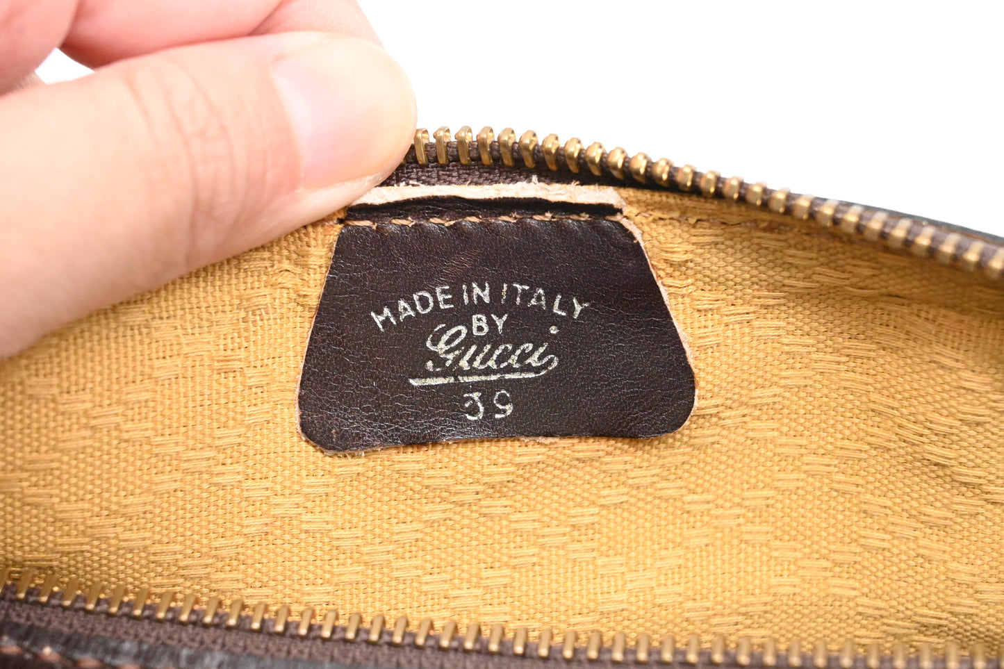 Gucci Boston Bag in Brown Suede