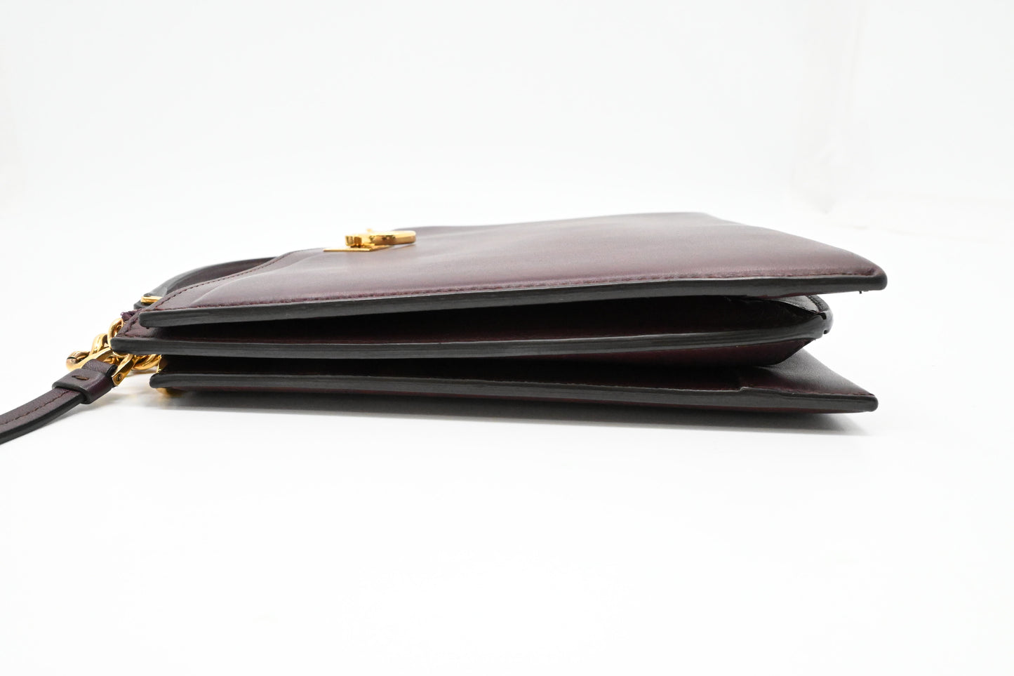 Ferragamo Crossbody Bag in Purple Leather