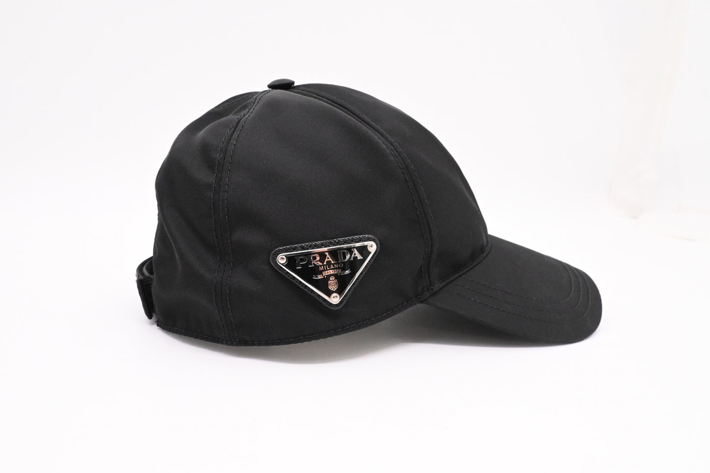 Prada Cap in Black Re-Nylon