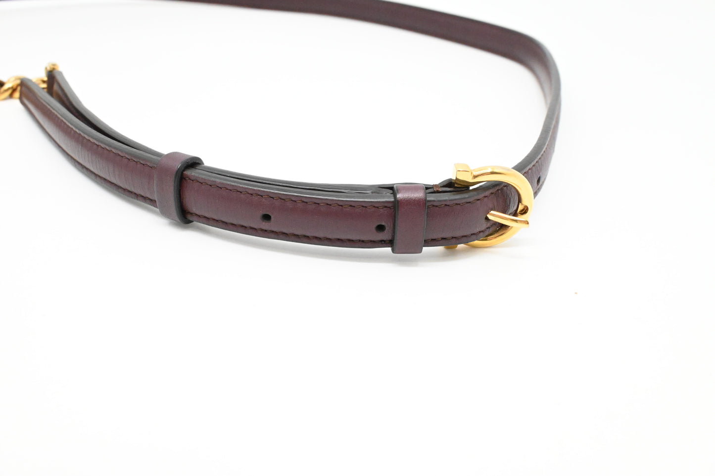 Ferragamo Crossbody Bag in Purple Leather