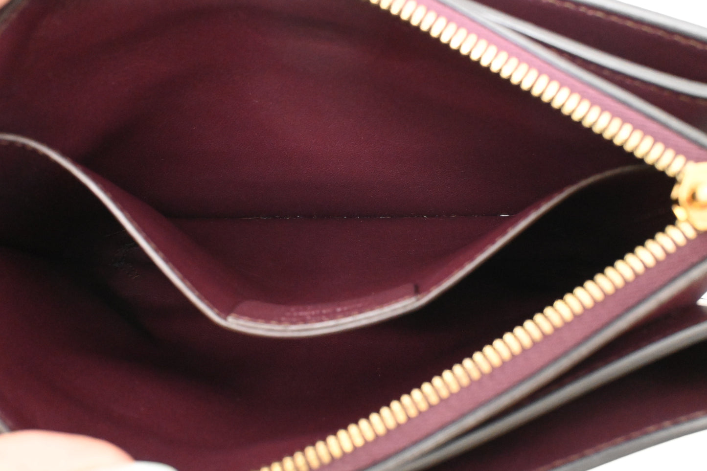 Ferragamo Crossbody Bag in Purple Leather