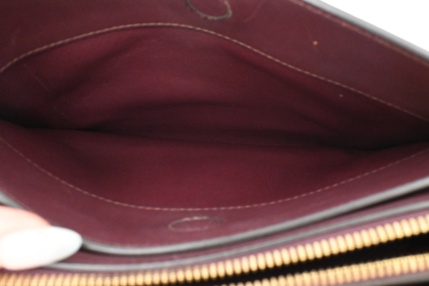 Ferragamo Crossbody Bag in Purple Leather