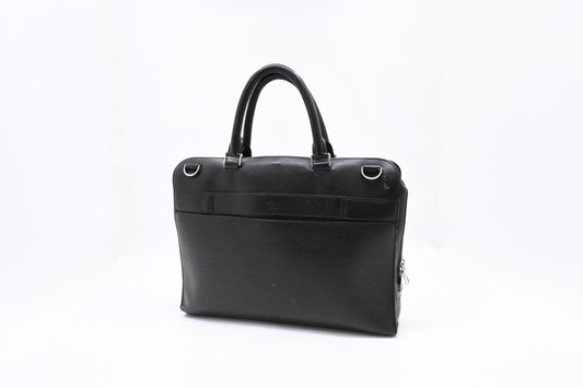 Louis Vuitton Bassano in Black Epi Leather