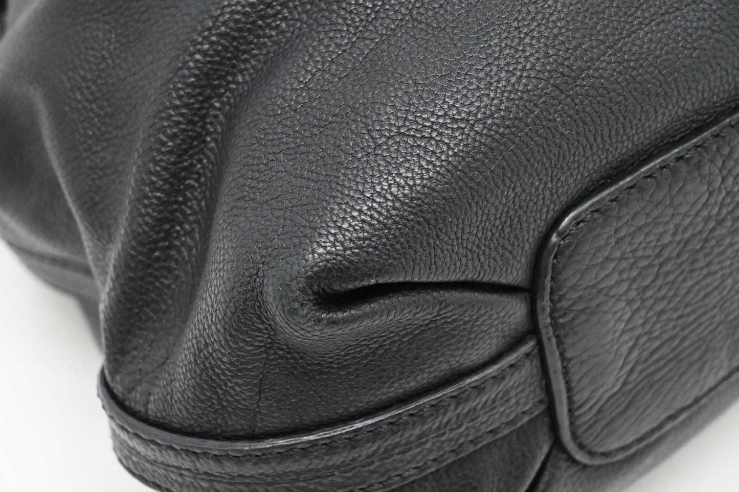 Chloe Small Elsie 2Way Bag in Black Leather